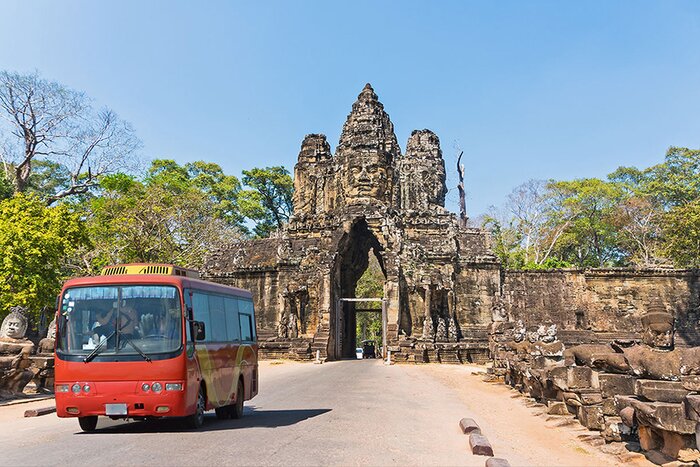 Bus from Phnom Penh to Siem Reap